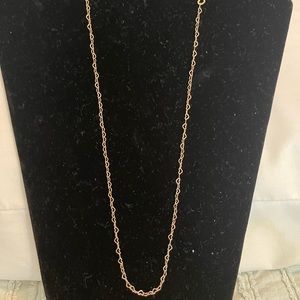 Adjustable Pandora Rose Gold Heart Necklace